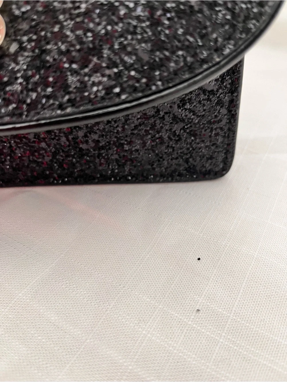 Kate Spade New York Odette Mini Glitter top handle crossbody bag purse
